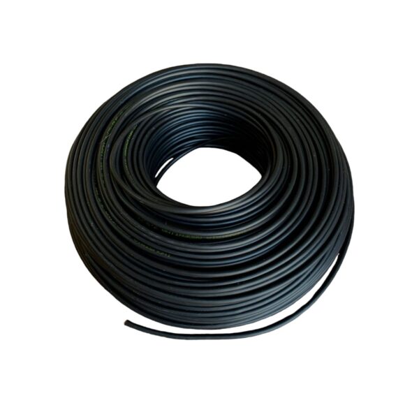 CABLE WIRECON 1X4MM COBRE X 100 MTS NEGRO
