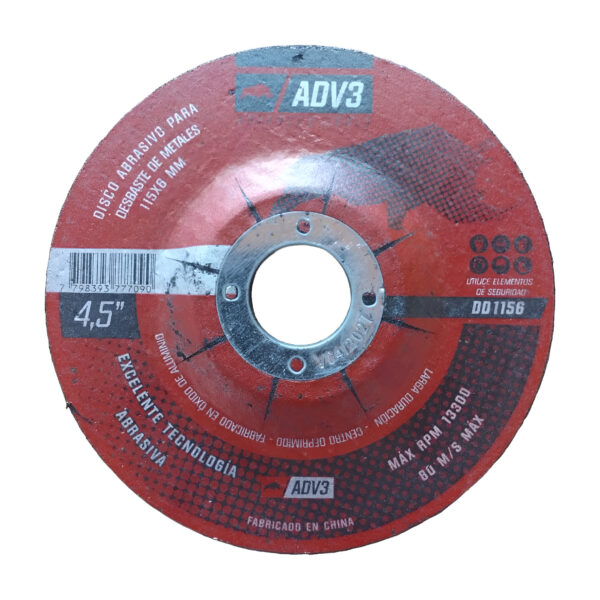 DISCO DE DESBASTE 180X6 MM