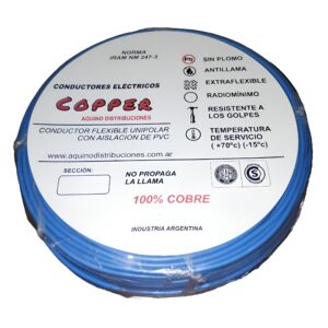 CABLE 1X4MM COPPER X METRO (100)