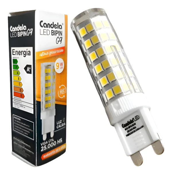 D_NQ_NP_2X_975834-MLA89867814019_082025-F LAMPARA LED G9 12W CC CALIDA (100)