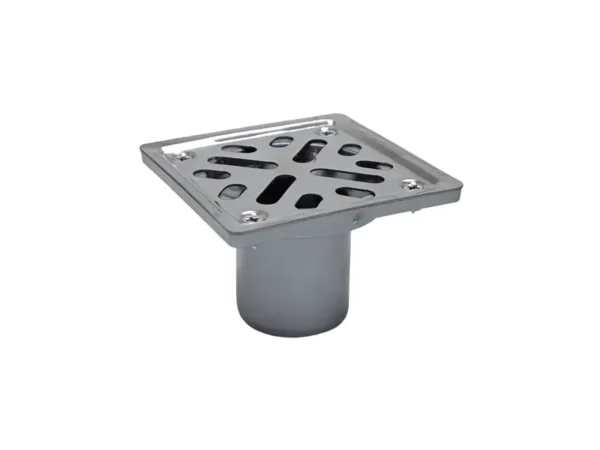 PORTA REJILLA CON REJILLA DE ACERO INOXIDABLE 8 x 8 Ø 40