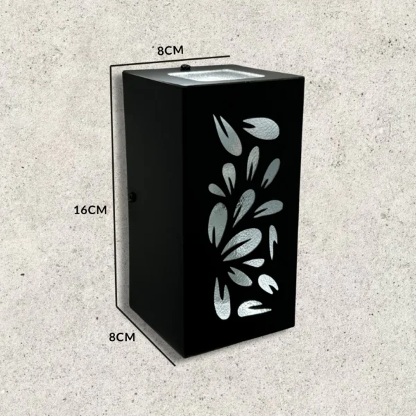 BIDIRECCIONAL CHAPA NEGRA FLORAL (10)